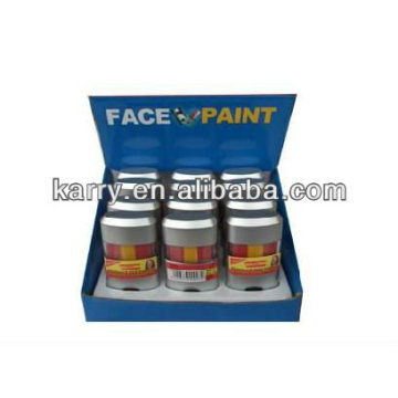 Facepaint bandeira de 3 cores para os fãs